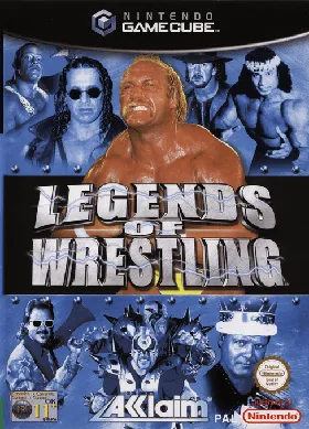 Legends of Wrestling box cover front